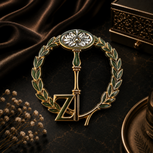 Pin/Insignia Masónico Grado 4° Maestro Secreto - Rito Escocés Antiguo y Aceptado (REAA)
