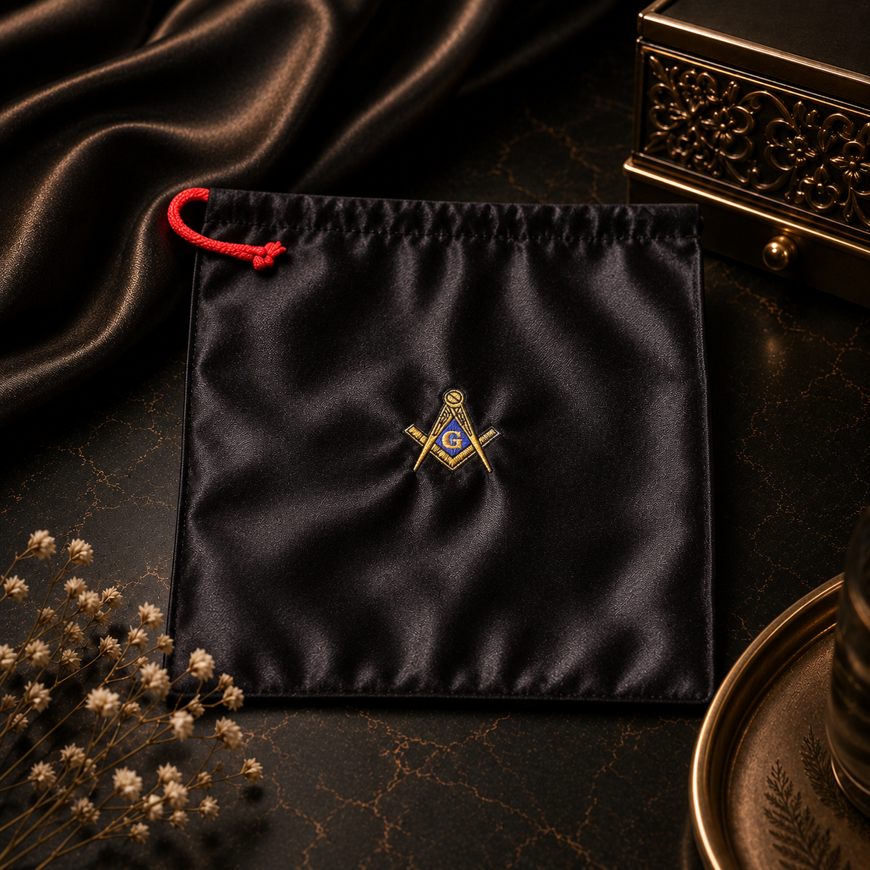 Bolsa Masónico Grado 3° Maestro Mason - Rito Escocés Antiguo y Aceptado (REAA)