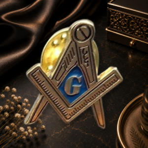 Pin/Insignia Masónico Grado 1° Aprendiz - Rito Escocés Antiguo y Aceptado (REAA)