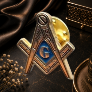 Pin/Insignia Masónico Grado 3° Maestro Mason - Rito Escocés Antiguo y Aceptado (REAA)
