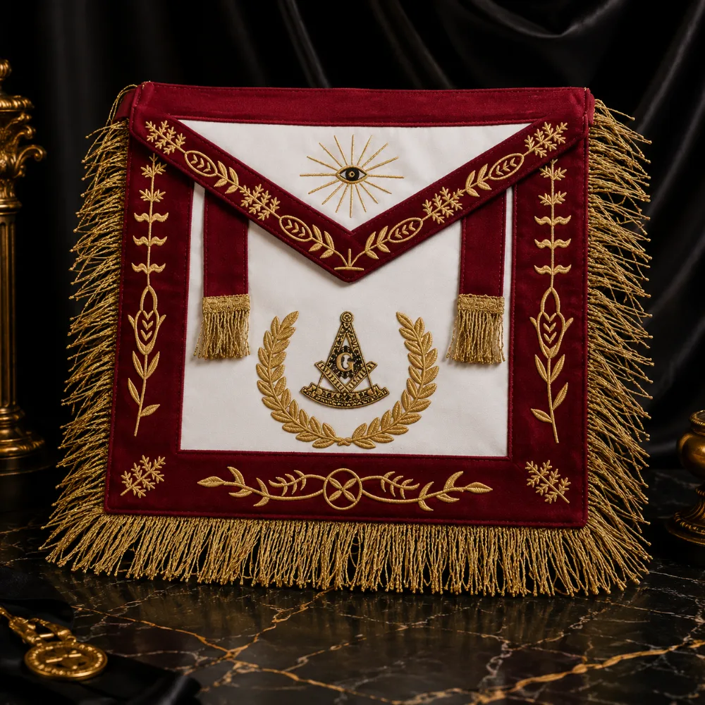 Mandil de Past Master masónico REAA